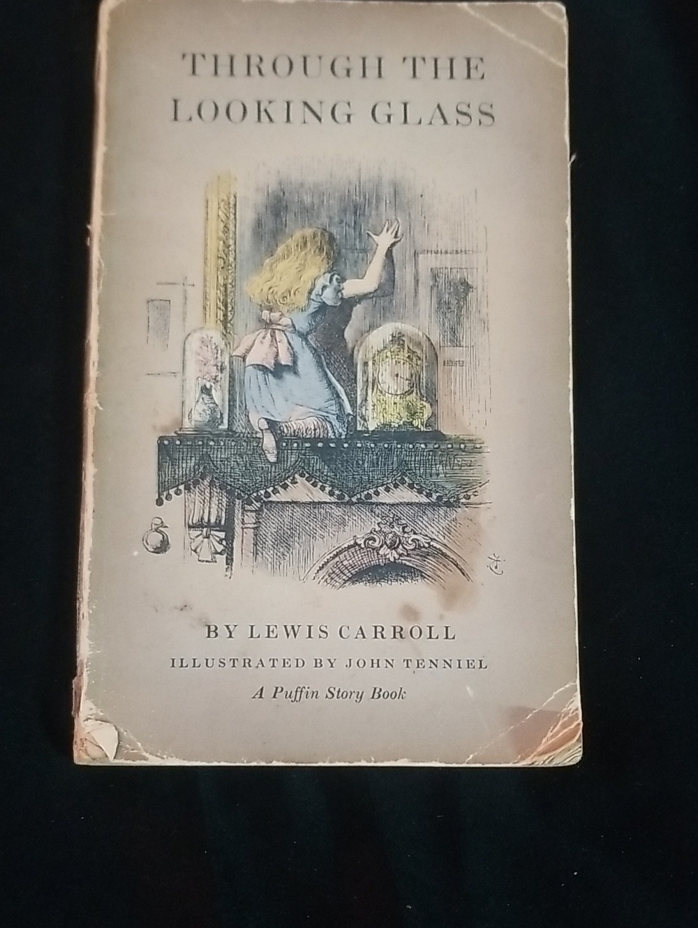 Through the Looking Glass Vintage Book